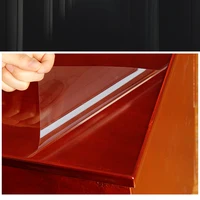 HOHOFILM 1.52x30m Roll 2Mil Furniture Vinyl Scratch Oil Proof Film Easy to remove Cabinet Table Kitchen Sticker table adhseive