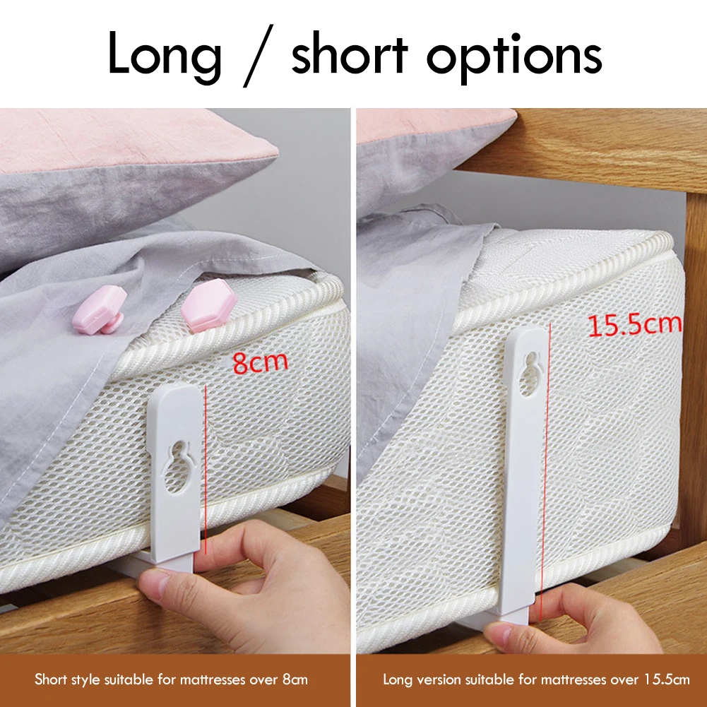 4pcs/set Bed Sheet Clip Slip-Resistant Fixing Holders Clamps Mattress Fasteners Holder Coverlet | Дом и сад