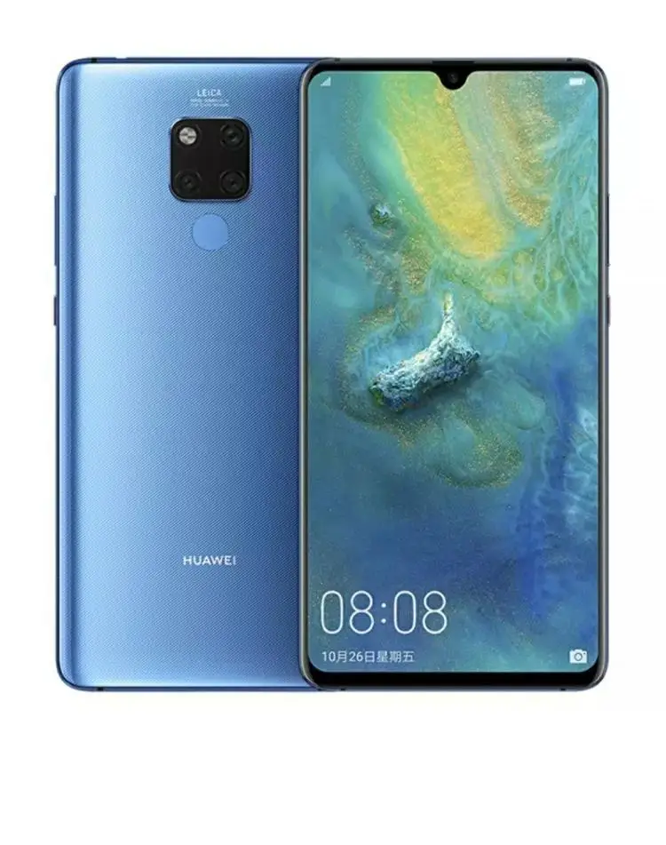 7," полноэкранный huawei mate 20 X мобильный телефон Kirin 980 Восьмиядерный 8 ГБ ОЗУ 256 Гб ПЗУ Android 9,0 МП NFC IP53 быстрое зарядное устройство