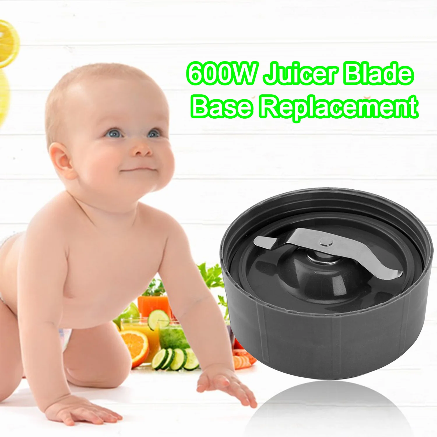 Плоские лезвия из нержавеющей стали для блендера NutriBullet 600 Вт|Соковыжималки| |