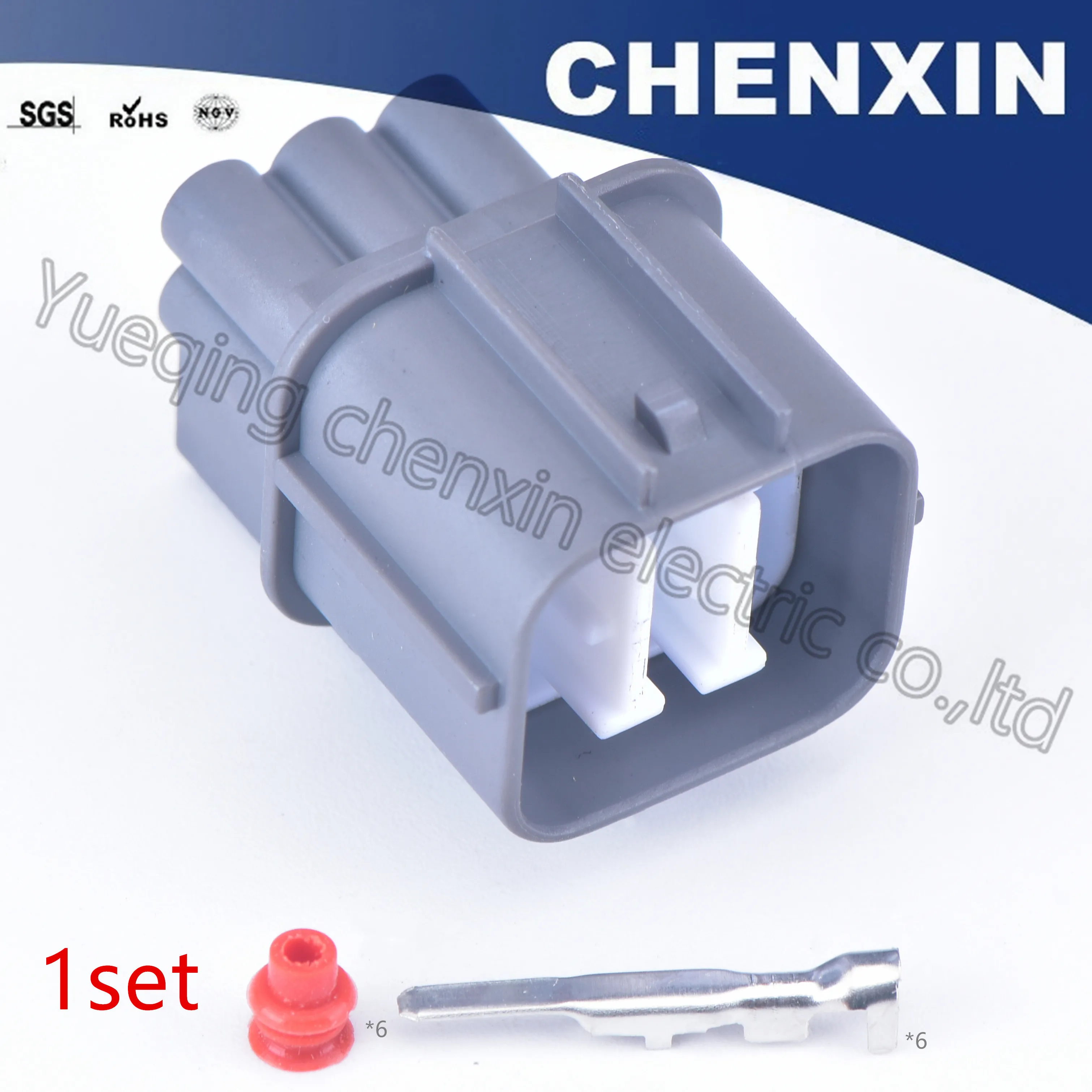 Серый 6 pin водонепроницаемые Автомобильные разъемы (2 0) Мужской 6189 0133 6188 0175 Сенсор
