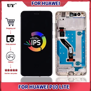 original oled display for huawei p10 lite lcd display for p10lite display replacement parts was lx1 lx2 lx3 on huawei lcd screen free global shipping