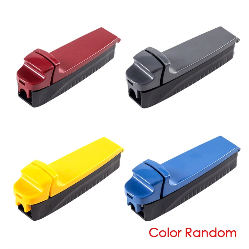 

4.5mm Manual Push-pull Cigarette Maker Plastic Silm Single Tube Cigarette Rolling Machine Roller for Rolling Paper Smoking Tools