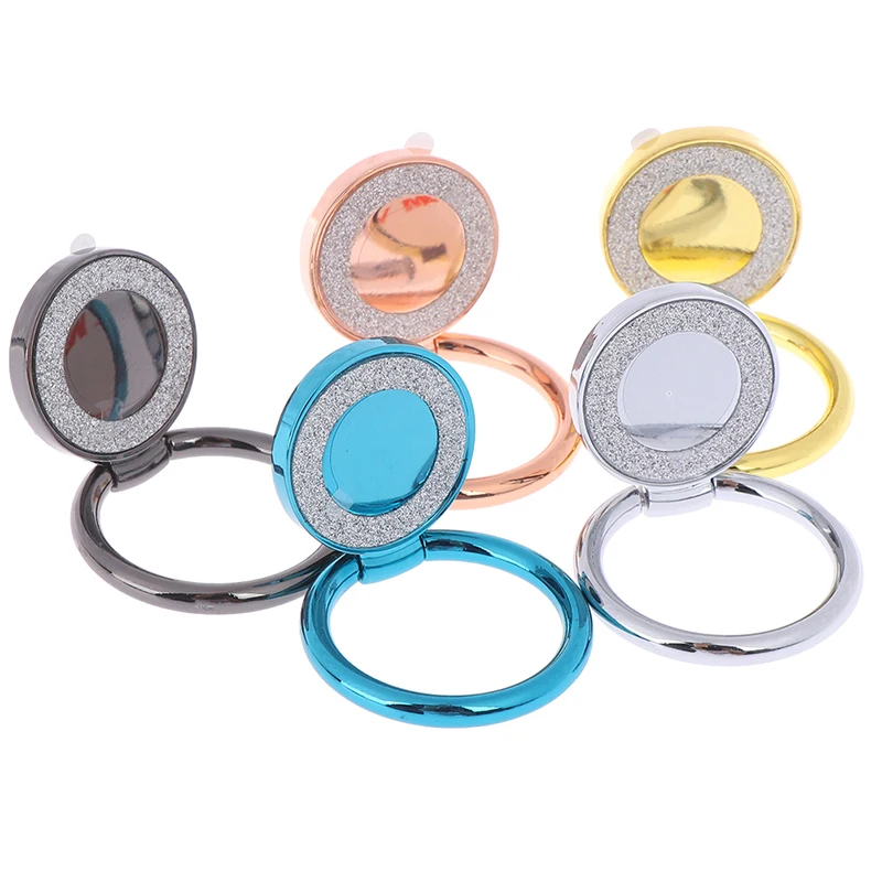 360 Блестящий Алмаз держатель кольца для мобильного телефона Подставка магнитный