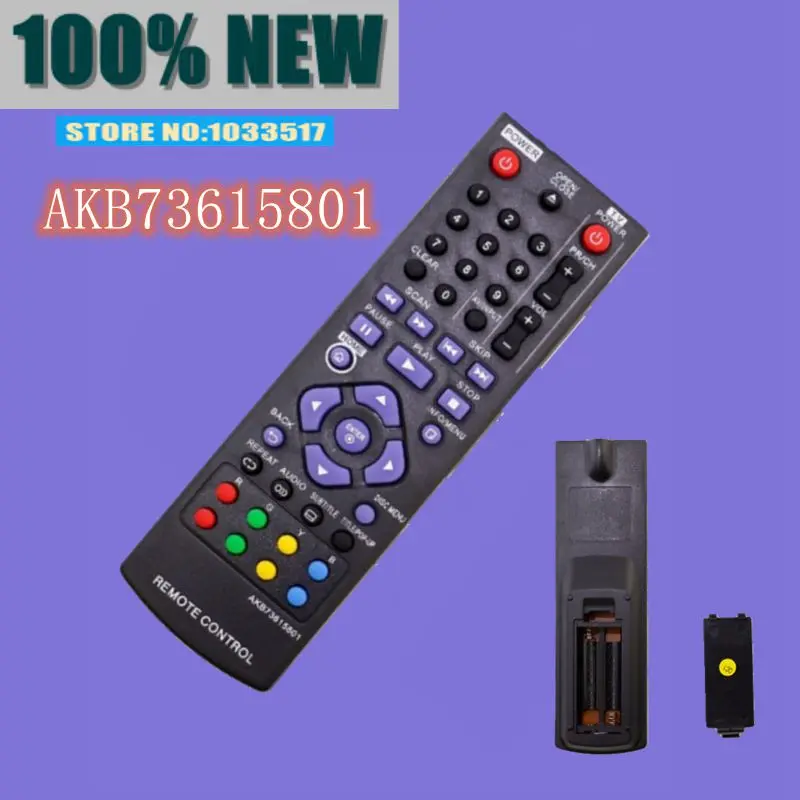 Пульт дистанционного управления AKB73615801 для LG Blu-Ray DVD плеер BD660 BD560 BD550 BD670 BD570 BD620