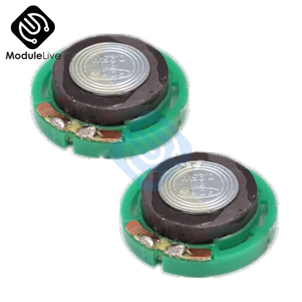 2 шт./пара громкий динамик 0 25 Вт 8 Ом маленькая труба 29 мм стерео мм|Детали и