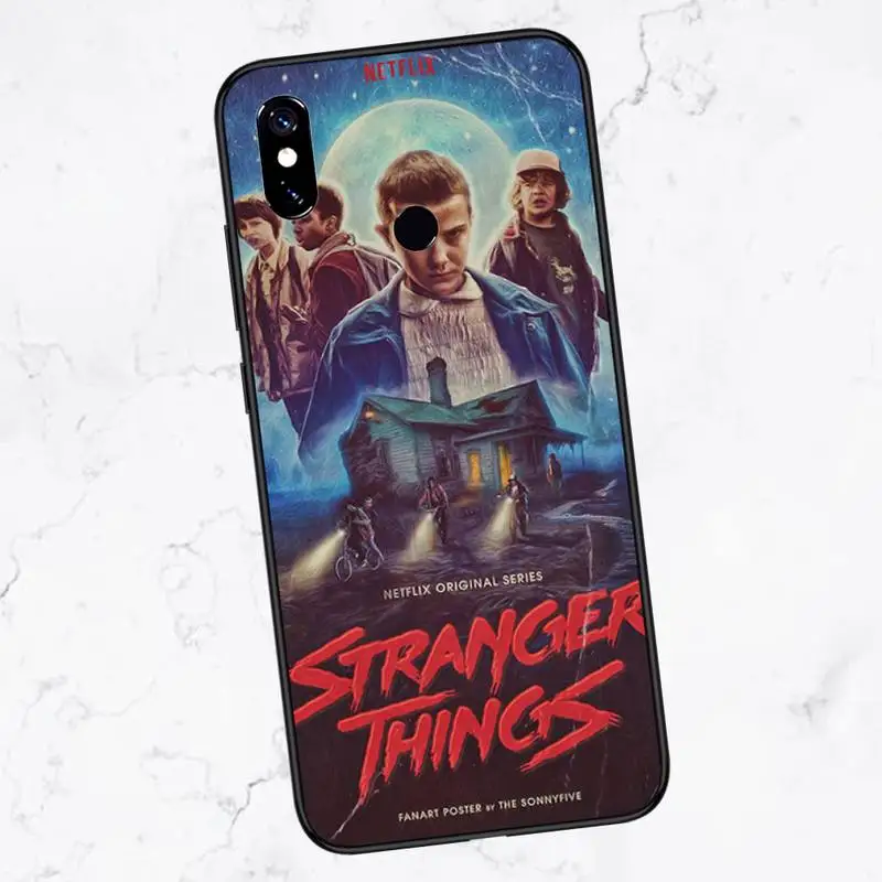 

Stranger things TV Phone Case For Xiaomi Redmi 7 8 9t a3Pro 9se k20 mi8 max3 lite 9 note 9s 10 pro