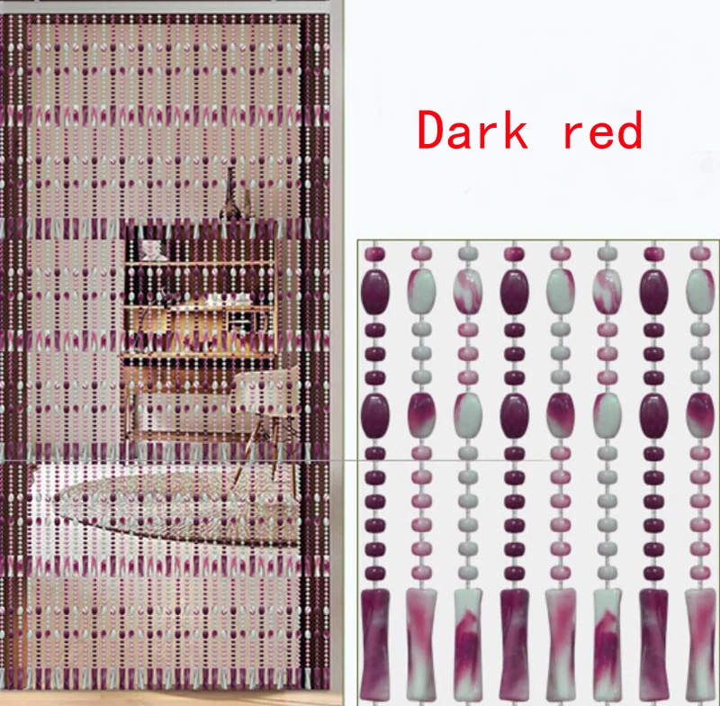 Декоративные занавески для интерьера пластиковые бусины | Дом и сад