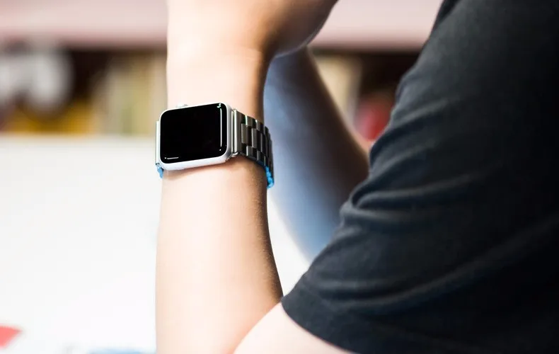 Ремешок из нержавеющей стали для Apple Watch 5 4 3 2 1 ремешок 38 мм 42 мм Браслет спортивный ремешок для iWatch серии 5 4 3/2/1 40 мм 44 мм ремешок
