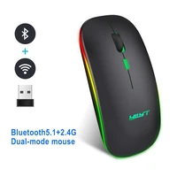 ergonomic gaming mouse g852 bluetooth 5 1 2 4g dual mode computer mouse gamer mice with backlight for windows pc laptop