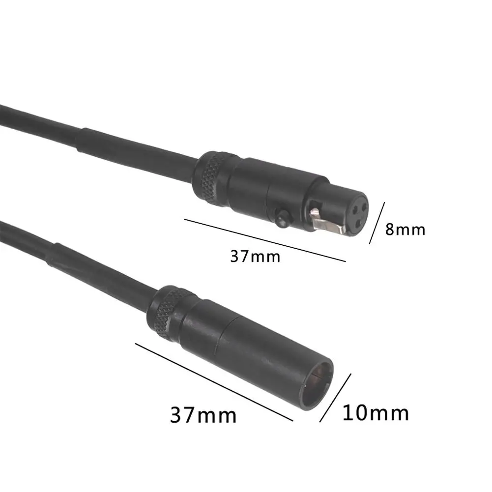 0 3/1/2/3 м 3 Pin Mini XLR для мужчин и женщин аудио кабель микрофон Интерфейс соединение
