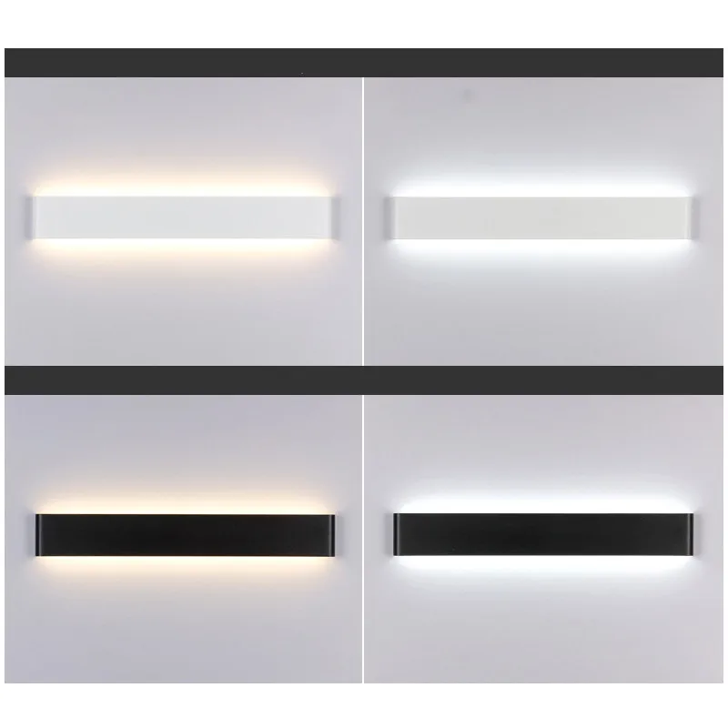 

Modern minimalist creative mirror lamp bedside living room bedroom aisle staircase creative wall lamp LED aluminum wall lamp