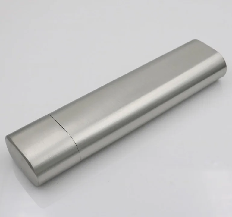 Дорожная коробка для сигар из нержавеющей стали чехол одной сигареты 2 трубки