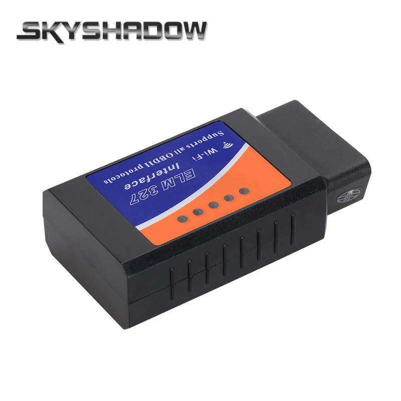 Беспроводной прибор для тестирования автомобиля ELM327 OBD2 с Wi Fi работает на Android Iphone