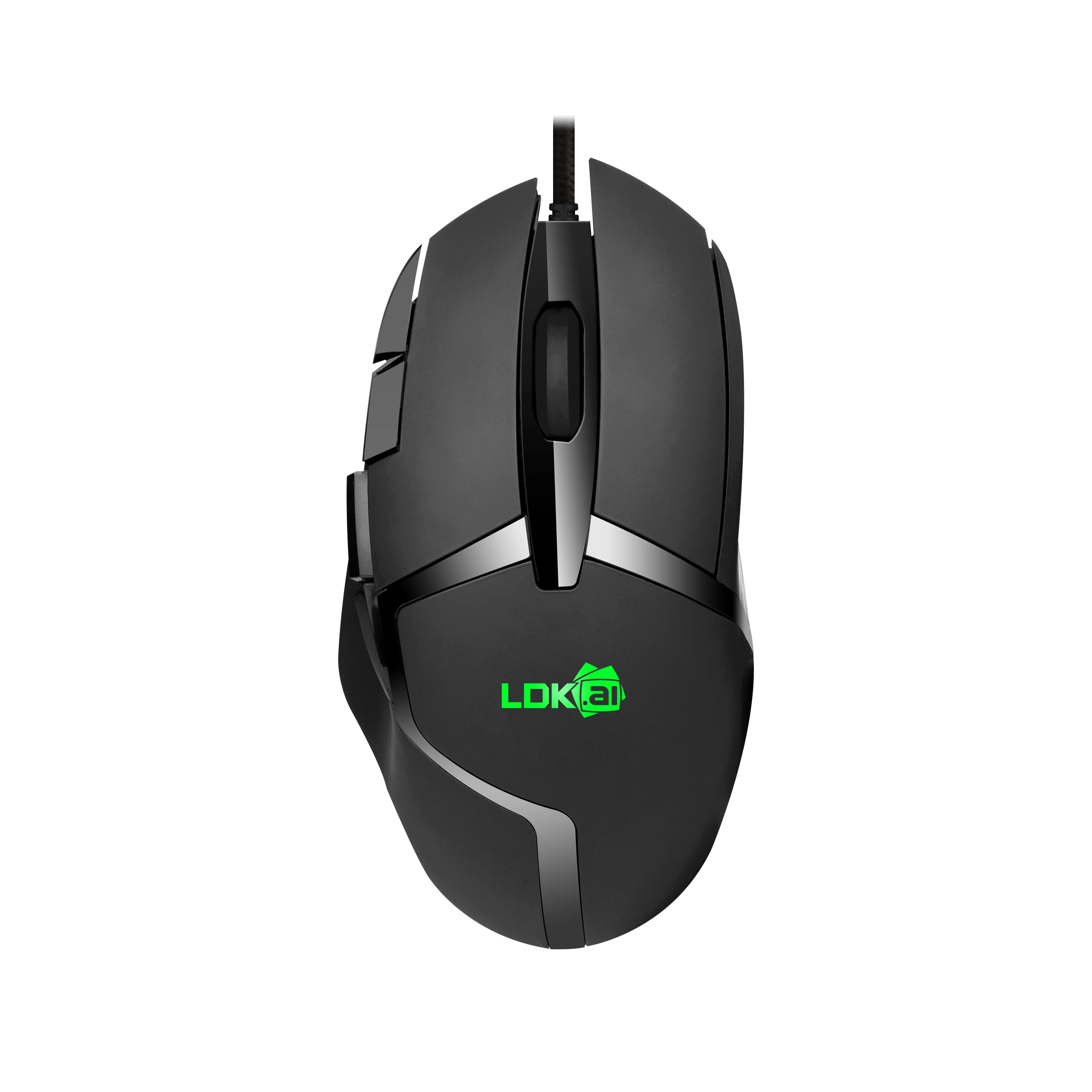 Проводная игровая мышь для макросъемки USB оптическая 8 программируемых кнопок