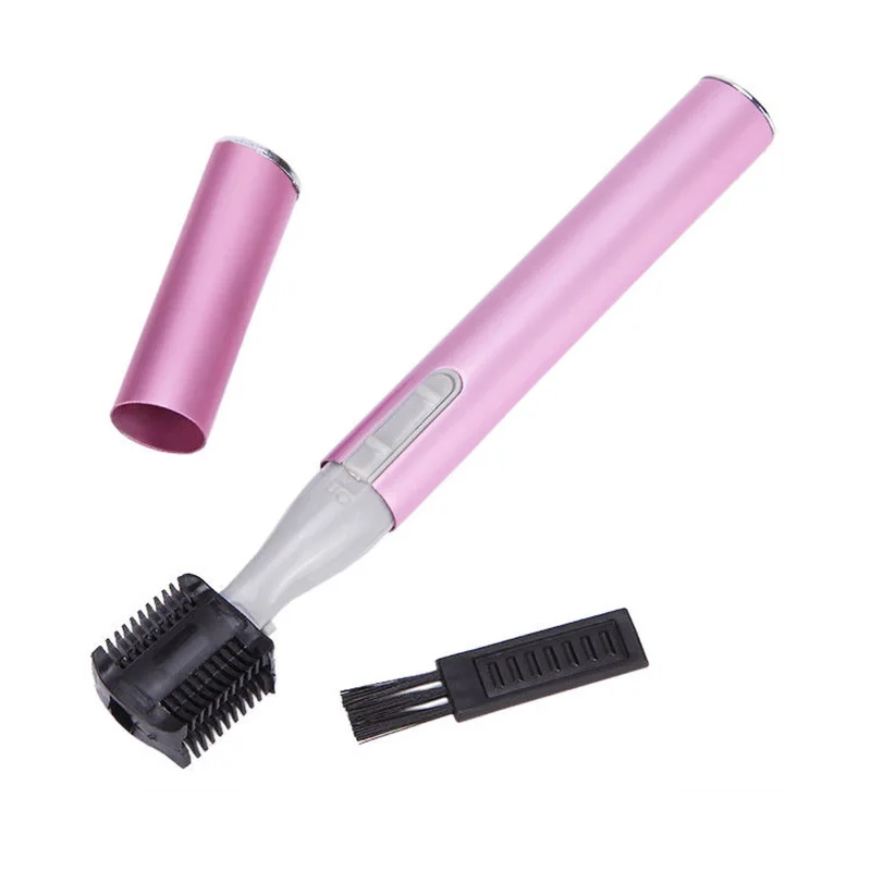 

Mini Electric Intimate Haircut Pubic Trimmer Facial Bikini Eyebrow Epilator Female Painless Portable Battery Women Hair Remover