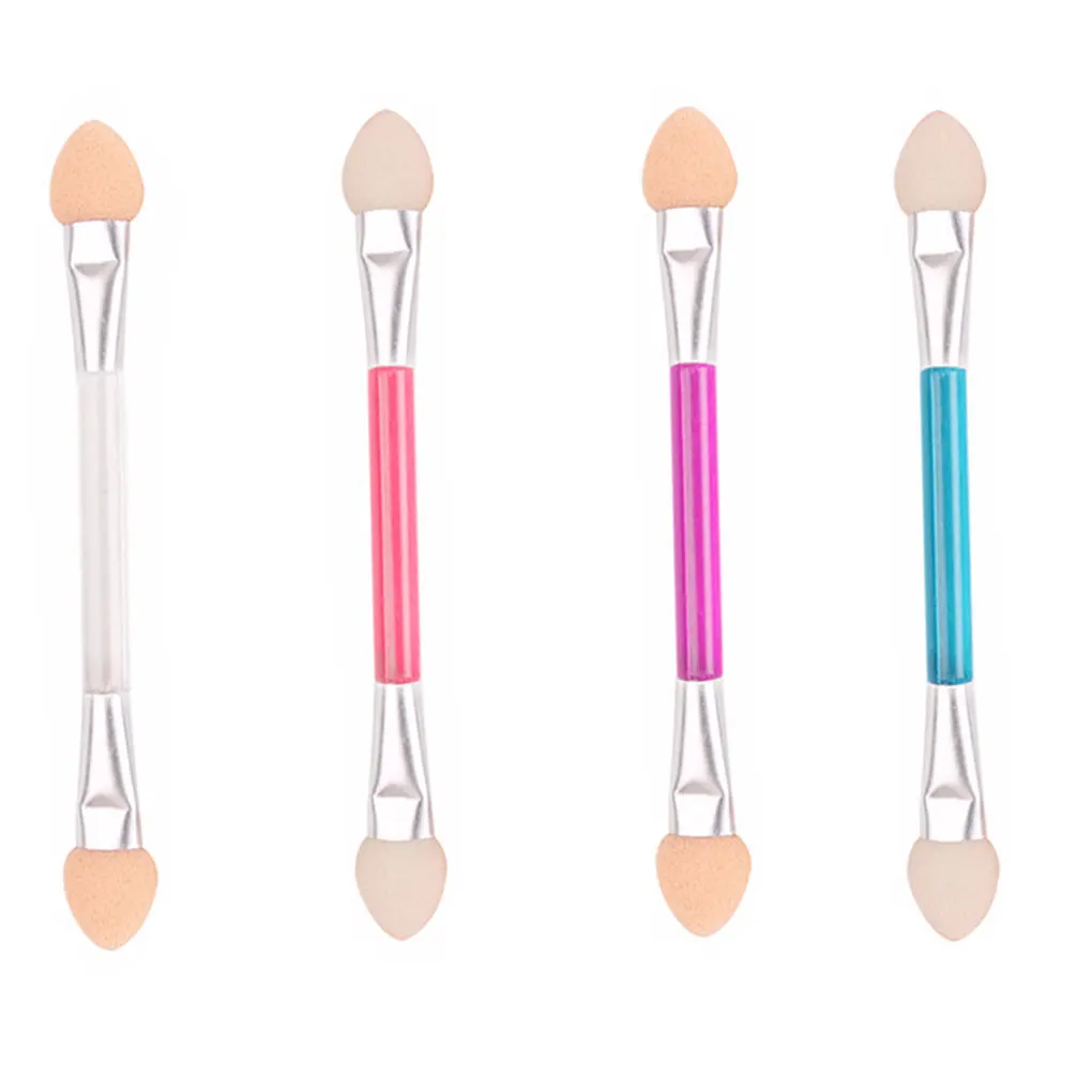 10 шт./партия тени для век Кисть со спонжем макияжа Тени Аппликаторы гигиенические