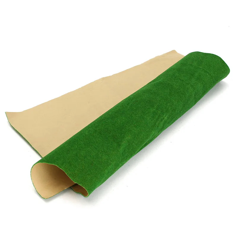 Dark Green Травяной коврик, искусственные газоны, ковры для строительства, модель кукольных домиков, садовые миниатюры, модель, украшение пола, 50x50 см - Цвет: Dark Green