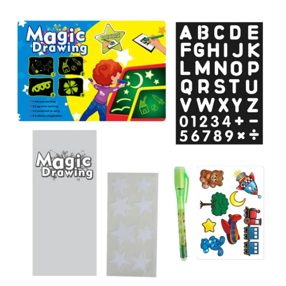 Рисование с светильник веселая и развивающая игрушка большой пакет 2Pen/набор игры