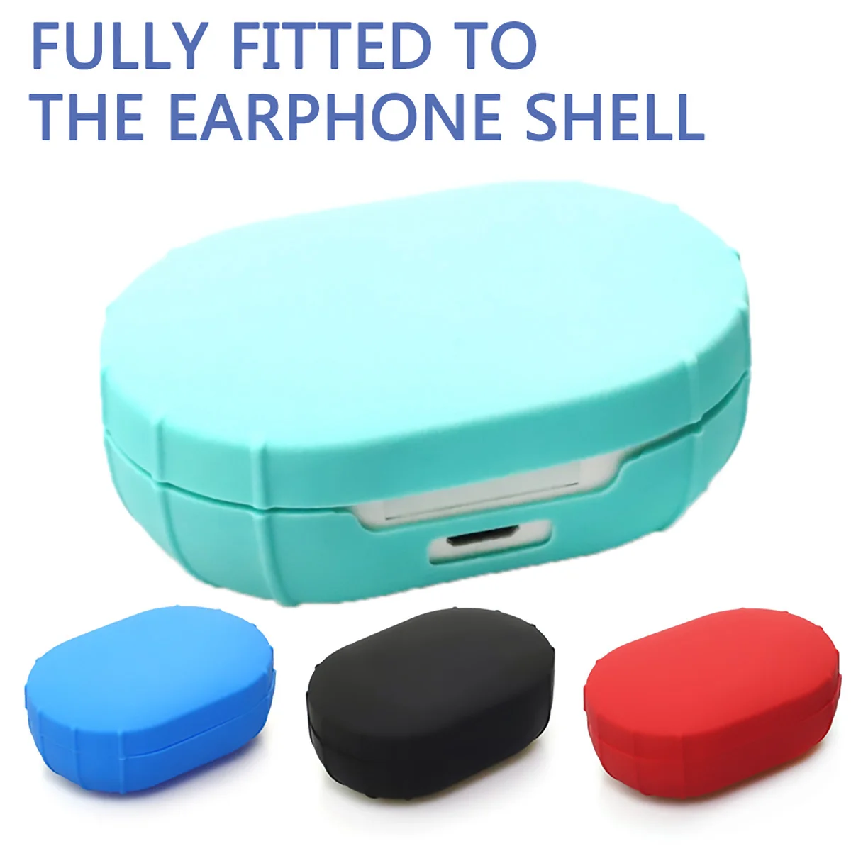 Для Redmi Airdots силиконовый чехол для зарядки наушников ударопрочные аксессуары