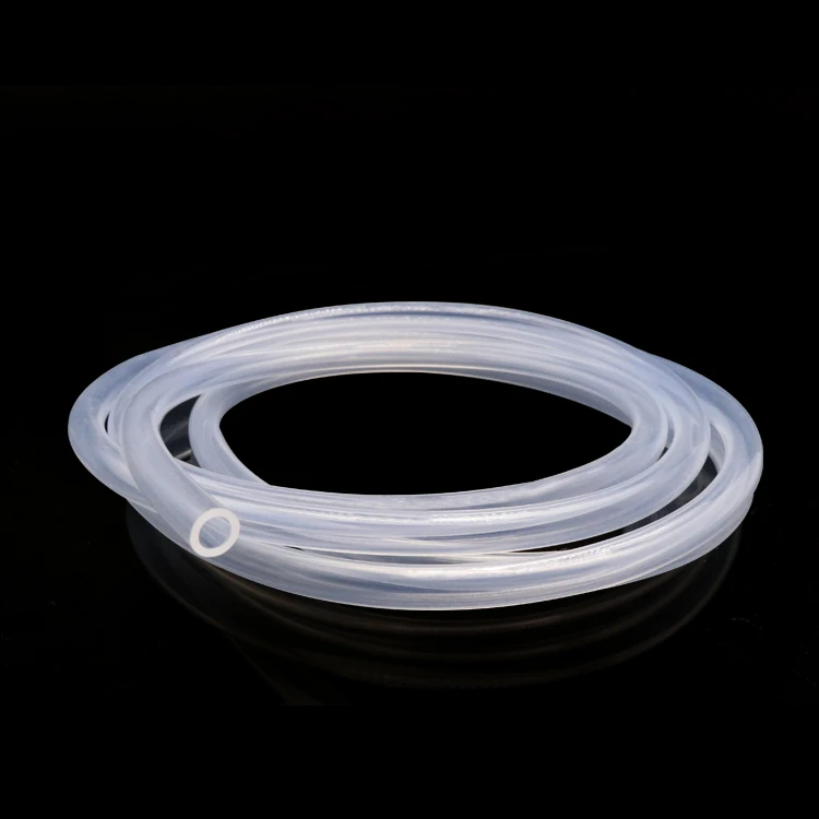

5x7 Silicone Tubing ID 5mm OD 7mm Food Grade Flexible Drink Tubing Pipe Temperature Resistance Nontoxic Transparent