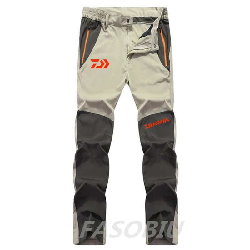 

2021 New Summer Thin Outdoor Quick-drying Daiwa Fishing Pants Breathable Wicking Wear-resistant Waterproof Stretch Hiking Pants
