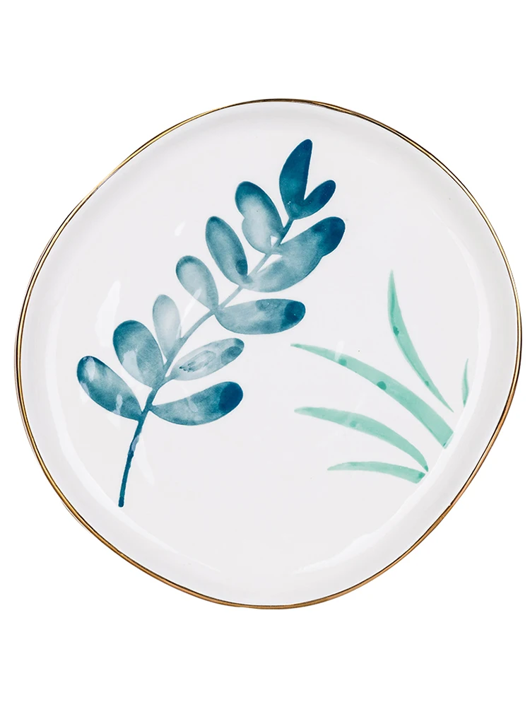 Uniho 4 шт кухонная посуда для соуса керамические обеденные тарелки приправ специй