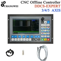 newly upgraded cnc offline controller ddcs expert 345 axis 1mhz g code for cnc machining and engraving instead of ddcsv3 1