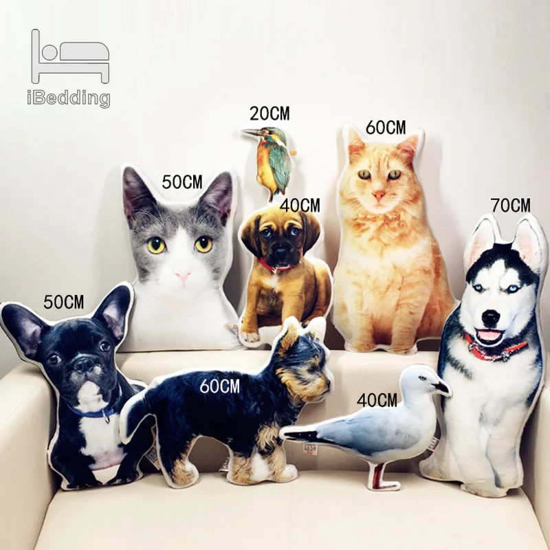 Фото на заказ подушка для собаки плюшевые игрушки куклы набивные животные дивана