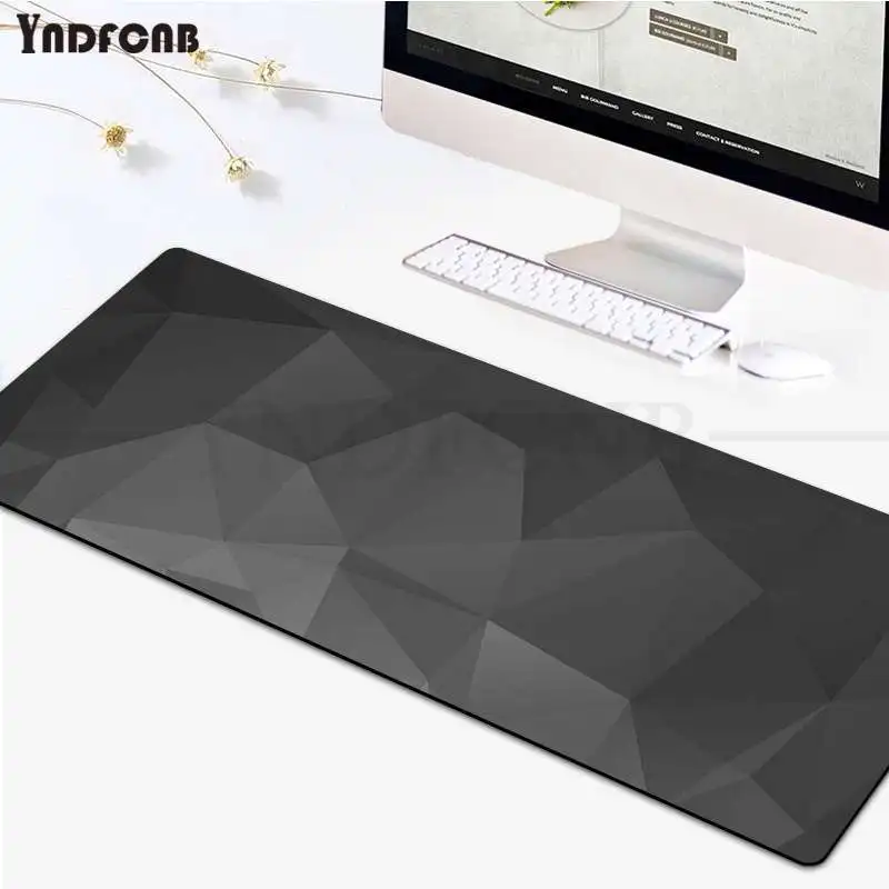 

Gray Beautiful Design Large Gaming Mousepad L XL XXL Gamer Mouse Pad Size For CSGO Game Player Desktop PC Computer Laptop
