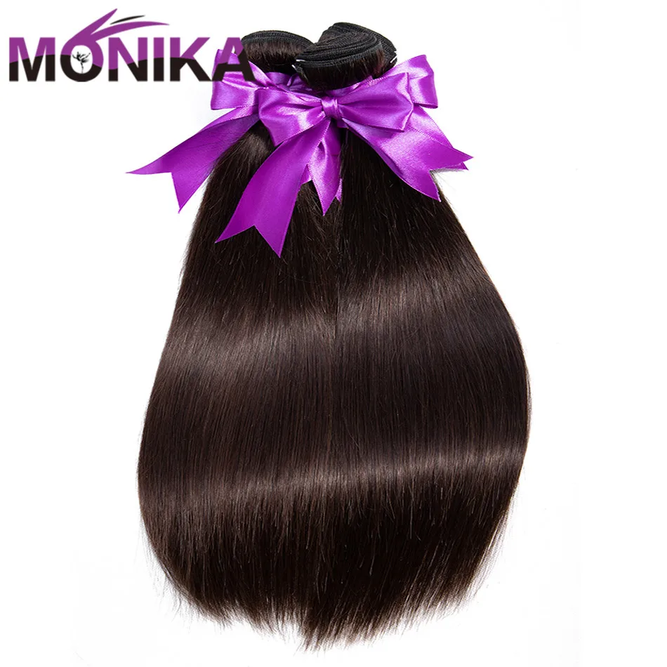 Monika волосы 2#4# цветные пряди для волос, перуанские прямые волосы, 3 пряди, человеческие волосы, пряди, Омбре, волнистые волосы, не Реми, пучок, предложение