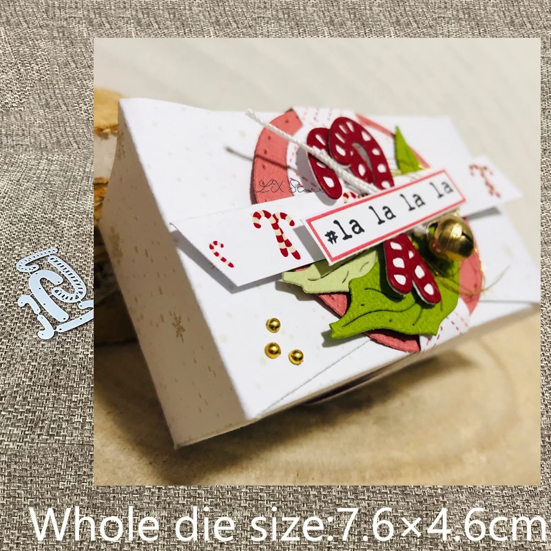 

XLDesign Craft Metal Cutting Dies cut dies 6pcs Christmas cane decoration scrapbook Album Paper Card Craft Embossing die cuts