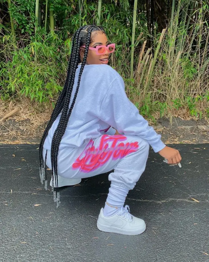 

Tracksuits Casual Women's Autumn Clothes Set Graffiti Print Tops And Long Pants Loose 2 Piece Set Lady Fashion Sexy Sport Female