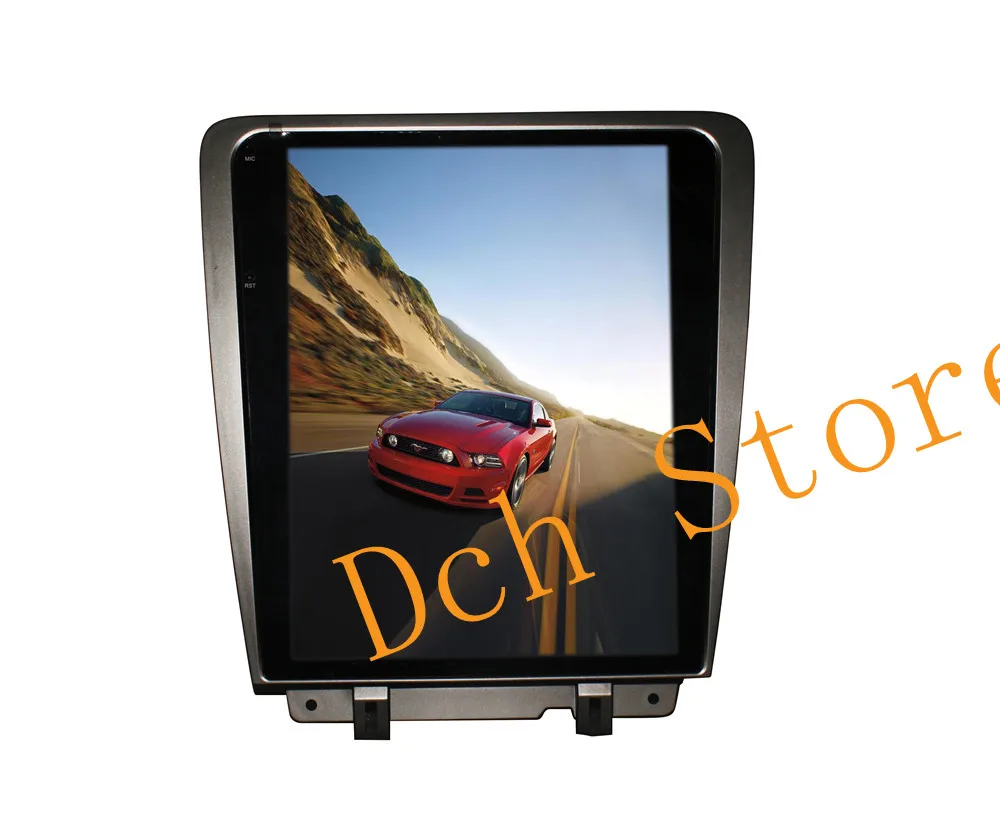 12 1 ''вертикальный автомобильный DVD плеер в стиле tesla Android 9 0 GPS навигация для Ford