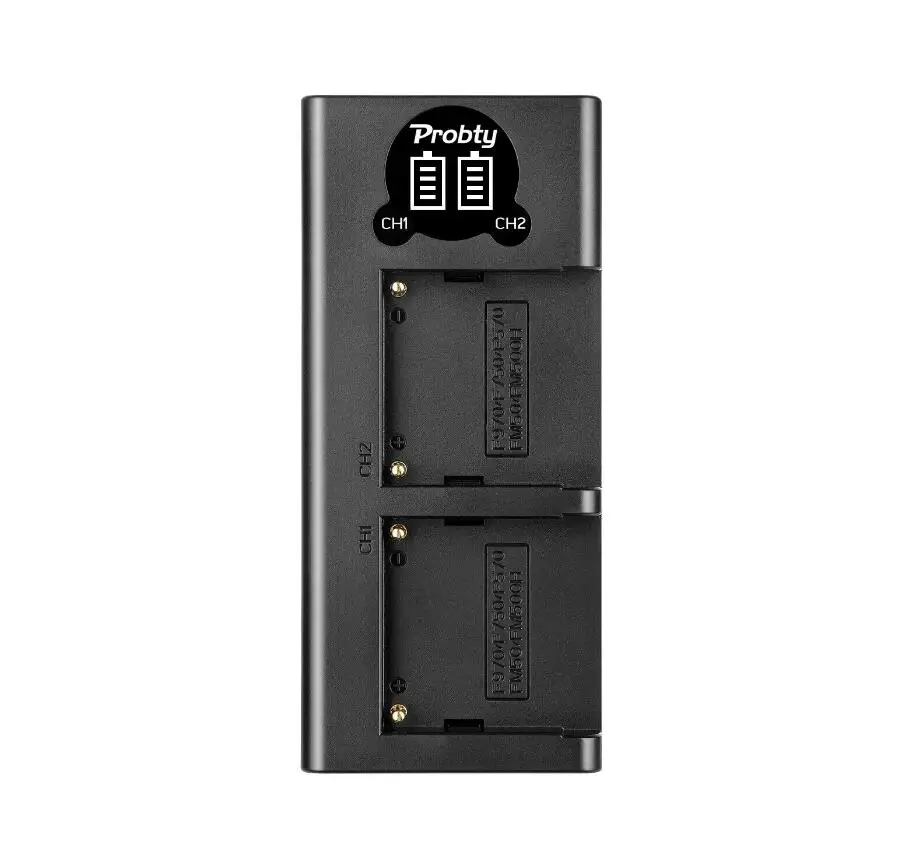 1 PcsCharger 7800 мАч NP F960 NP F970 NP-F960 NP-F970 F950 Батарея+ светодиодный USB Зарядное устройство для sony PLM-100 CCD-TRV35 MVC-FD91 MC1500C L10 TR555 VX22 - Color: 1 PcsCharger