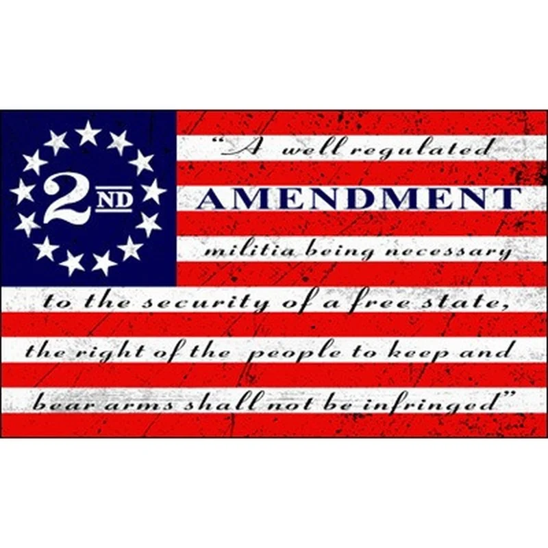 

2nd Amendment American Act II Flag 3x5ft