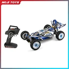 Wltoys 124019 Радиоуправляемый автомобиль 75 кмч высокоскоростной масштаб 112 г 4WD Металлическое шасси электрическая радиоуправляемая Формула автомобиль гидравлический шок Absober