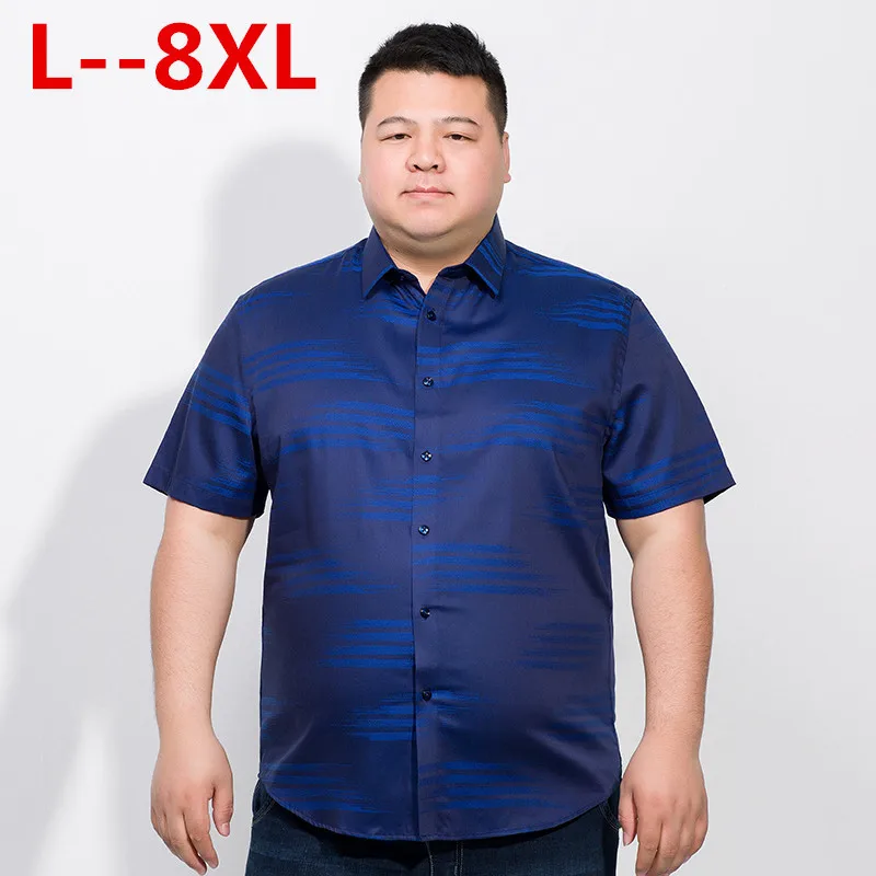 Большие размеры 10XL 8XL 6XL 5XL брендовые Формальные Рубашки новая модная