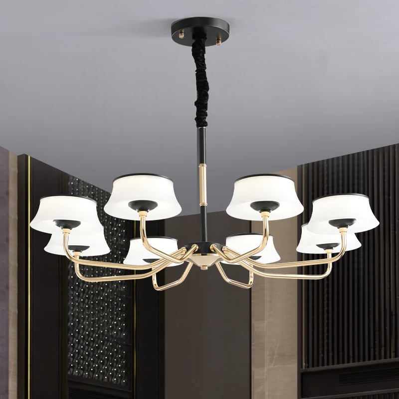 Современный модный дизайнерский Золотой светодиодный потолочный светильник в