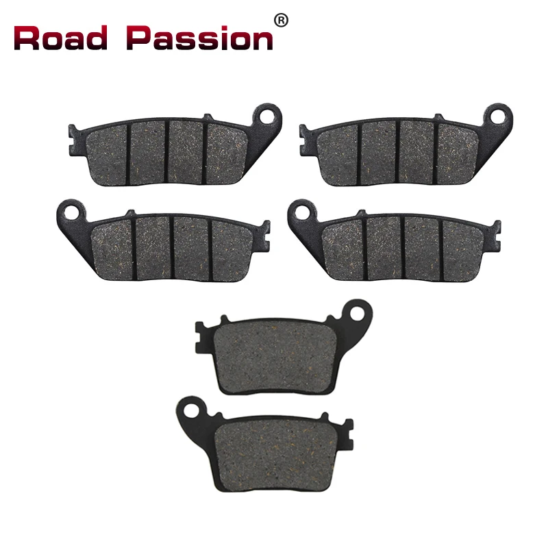 Road Passion Motorcycle parts Front and Rear Brake Pads For Honda CB600 CB 600F CB600F Hornet CB 600 F Non ABS Models 2007-2010