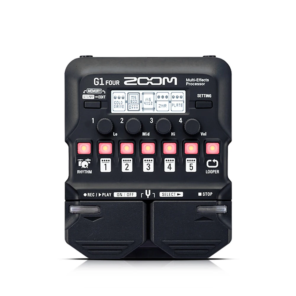 

G1 Four Electric Guitar Multi Effect Processors Guitar Effectors Home Audio 60 guitar effects Musical Instruments Accessory
