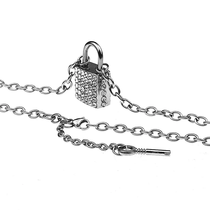 Ожерелье-цепочка из нержавеющей стали в стиле хип-хоп | Украшения и аксессуары