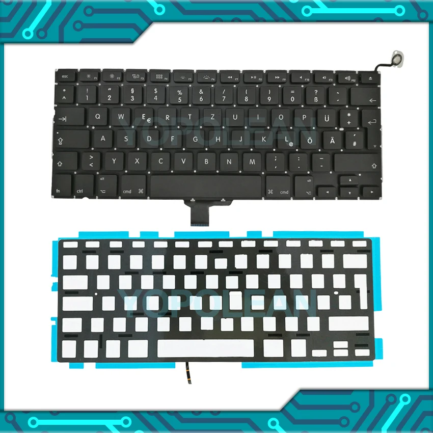 3Pcs/lot New Germany Keyboard With Backlight For Macbook Pro 13&quot A1278 2009 2010 2011 2012 Year | Компьютеры и офис