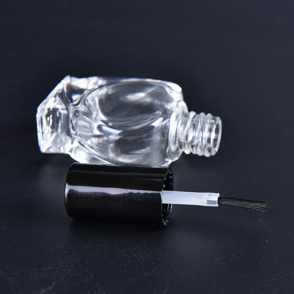 1 шт. 5 мл/10 мл Прозрачный пустой лак для ногтей бутылка в форме сердца маленькая