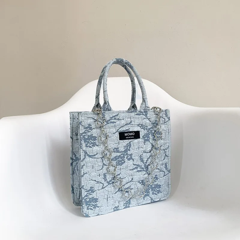 

Нишевый дизайн 2021, новая зимняя Складная Высококачественная женская сумка, Диагональная Сумка через плечо, вместительная сумка-тоут, кошел...