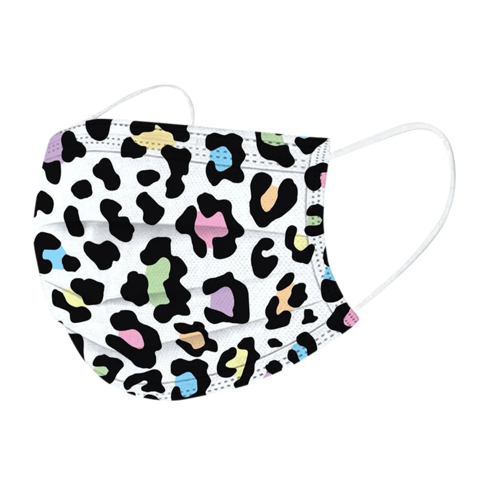 10 шт. одноразовые леопардовые маски для взрослых | Тематическая одежда и униформа