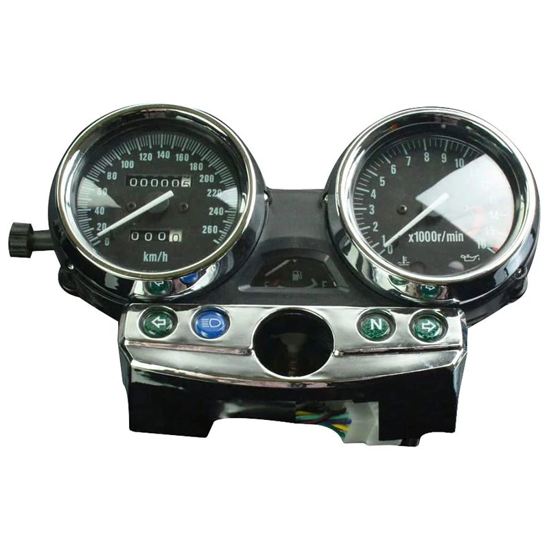 

Motorcycle Speeeter Tachometer Oeter Gauge Cluster Meter for Kawasaki ZRX400 ZRX750 ZRX1100 1998-2008 260 Version