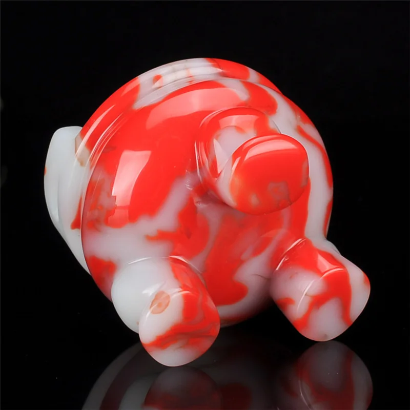 Небольшая курильница из натурального камня в стиле ретро трехногий нефритовый