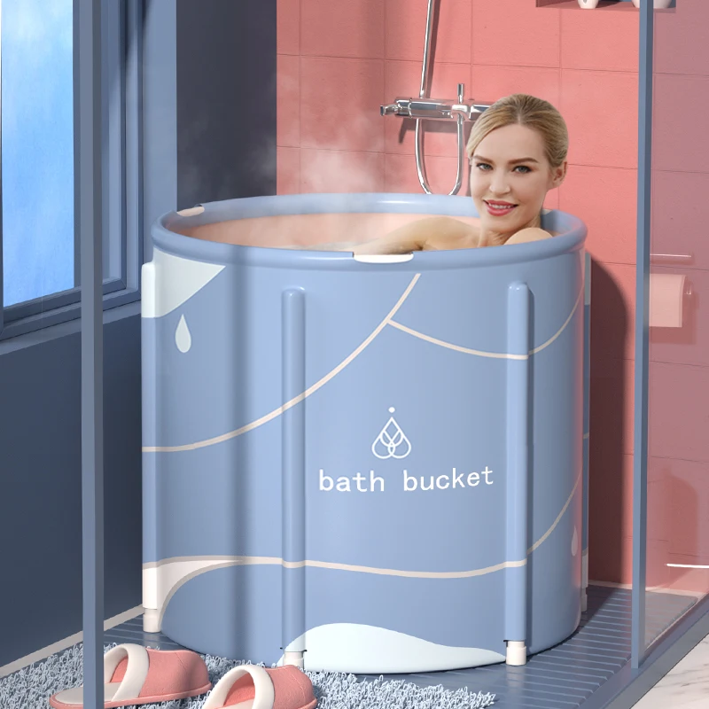 

Home Plastic Portable Bathtub Badults Thick Pink Kids Portable Bathtub Eco Friendly Opvouwbaar Bad Bathroom Products DF50IPB