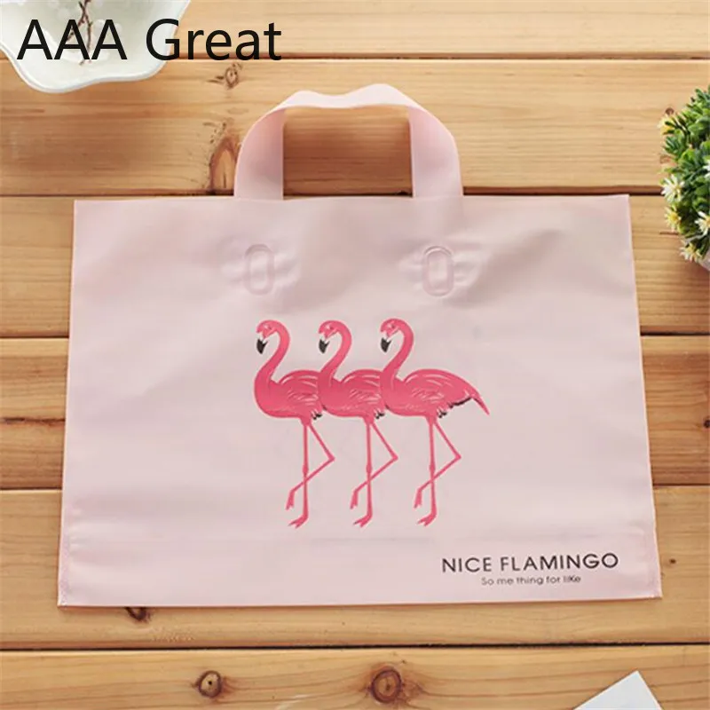 Пластиковые пакеты для покупок в супермаркете с ручкой 50 шт./лот | Дом и сад